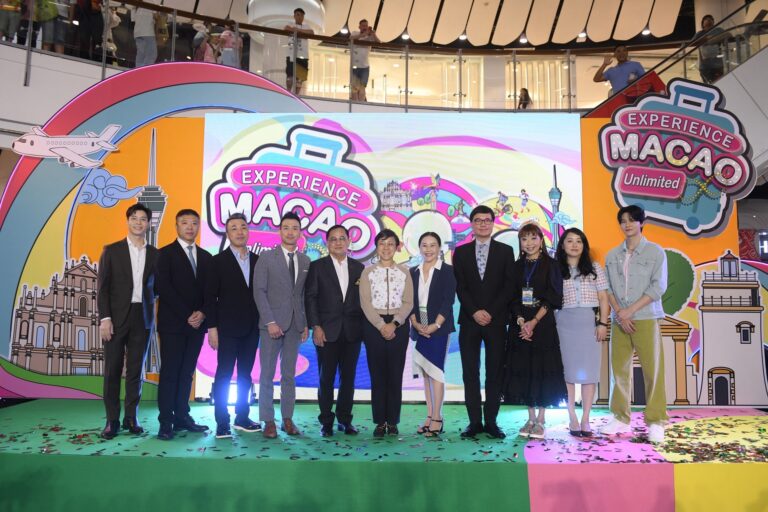 การท่องเที่ยวมาเก๊า เลือกไทยเป็นเจ้าแรกของเอเชีย จัดเมกา โรดโชว์ “Experience Macao Unlimited” ยกทัพพันธมิตรภาคธุรกิจ จัดเต็มโปรโมชันกระตุ้นเที่ยวมาเก๊า