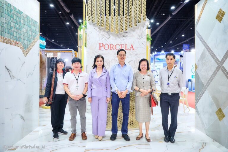 “ พลิกโฉมวงการกระเบื้อง PORCELA (พอร์ซเซล่า) เปิดตัวนวัตกรรมรักษ์โลก โดดเด่นในงาน สถาปนิก ’68 ”