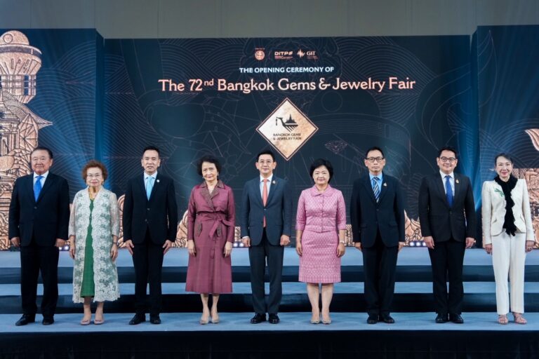 มหกรรมอัญมณีและเครื่องประดับ ‘บางกอกเจมส์’ ครั้งที่ 72 สุดอลังการ ดันเงินสะพัดกว่า 3,500 ล้านบาท