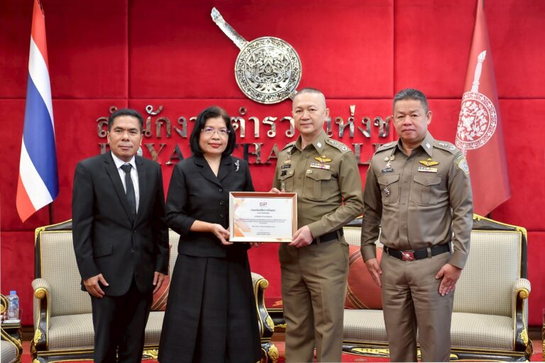 กรมทรัพย์สินทางปัญญา ผนึกกำลังสำนักงานตำรวจแห่งชาติ เดินหน้าปราบปรามสินค้าละเมิดทรัพย์สินทางปัญญา