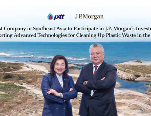 ปตท. นำร่อง เป็นบริษัทในเอเชียตะวันออกเฉียงใต้แห่งแรก ร่วมโครงการลงทุนของ เจ.พี. มอร์แกน สนับสนุนเทคโนโลยีการดักจับขยะพลาสติกในแม่น้ำ
