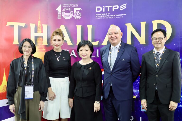 DITP นำทัพผู้ประกอบการ 14 ราย ร่วมงาน GITEX Africa 2026 ครั้งแรก งานเทคโนโลยีใหญ่สุดในทวีปแอฟริกา ที่โมร็อกโก ตั้งเป้าสร้างยอดขายกลุ่มธุรกิจซอฟต์แวร์และบริการด้านดิจิทัล กว่า 300 ล้านบาท